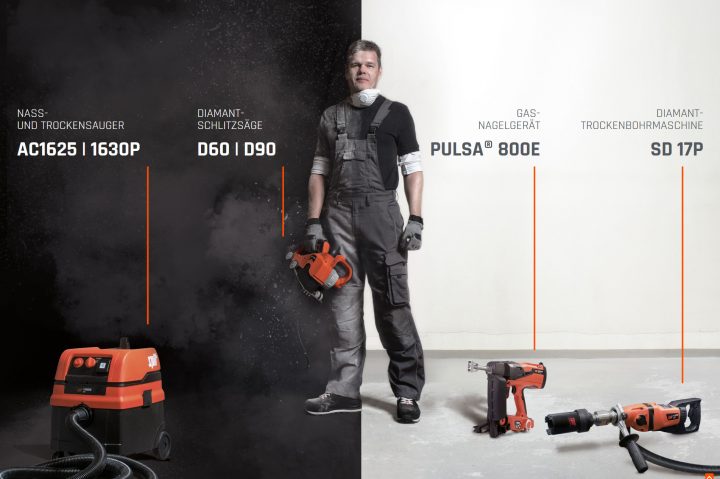 Produkte für staubarmes Arbeiten